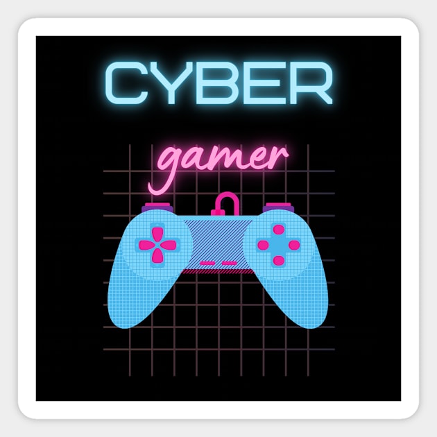 Cyber Gamer Magnet by SGS